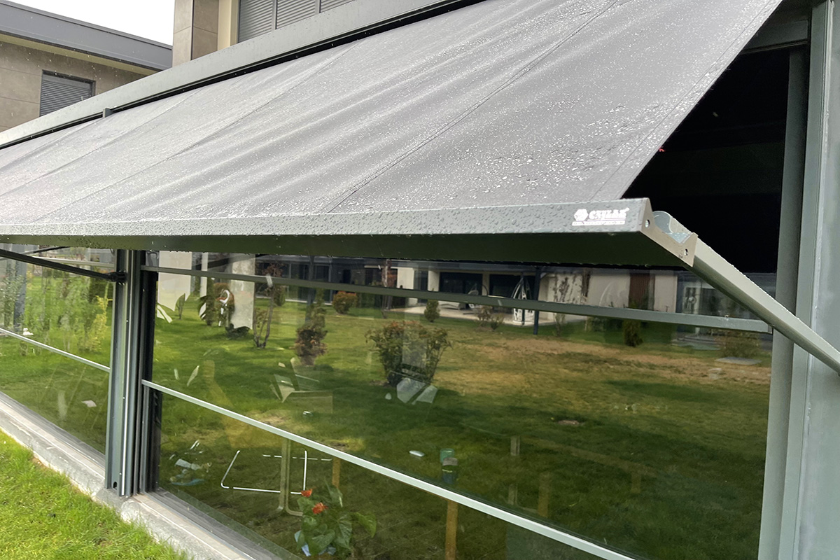 terasa copertina retractabila gradina de iarna grădină sistem de acoperiș material rectactabila wintent