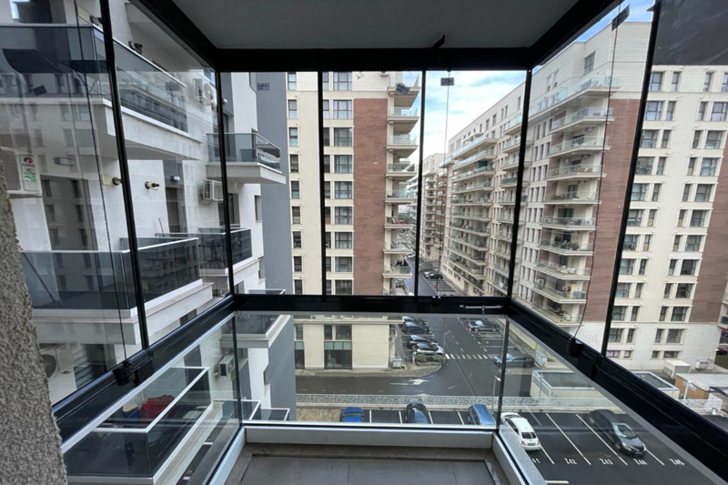 balcon sticla